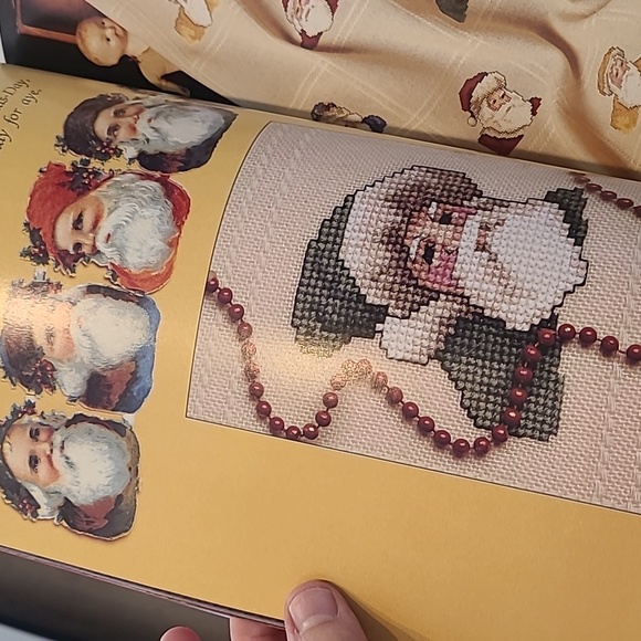 Victorian Christmas Keepsake Cross Stitch Pattern Book - Picture 10 of 16